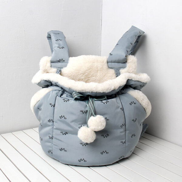 Pets Carrier Backpack Outdoor and Travel Use in Winter - Image 4