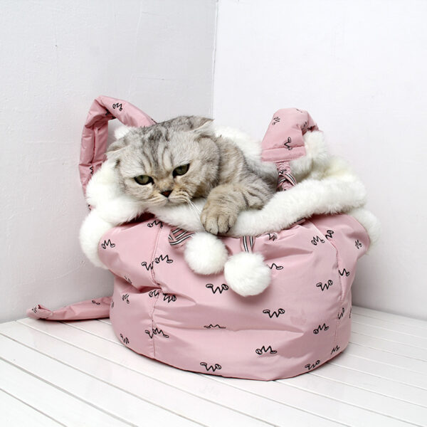 Pets Carrier Backpack Outdoor and Travel Use in Winter - Image 2